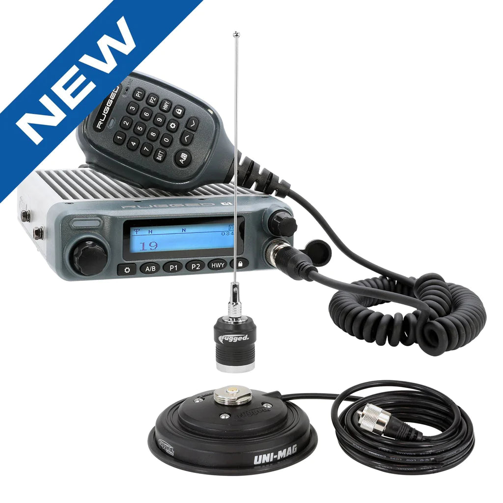 Radio Kit Rugged G1 ADVENTURE SERIES Waterproof GMRS Mobile Radio wi