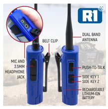 Ready Pack - With Rugged R1 Handheld Radios - Digital and Analog Business Band