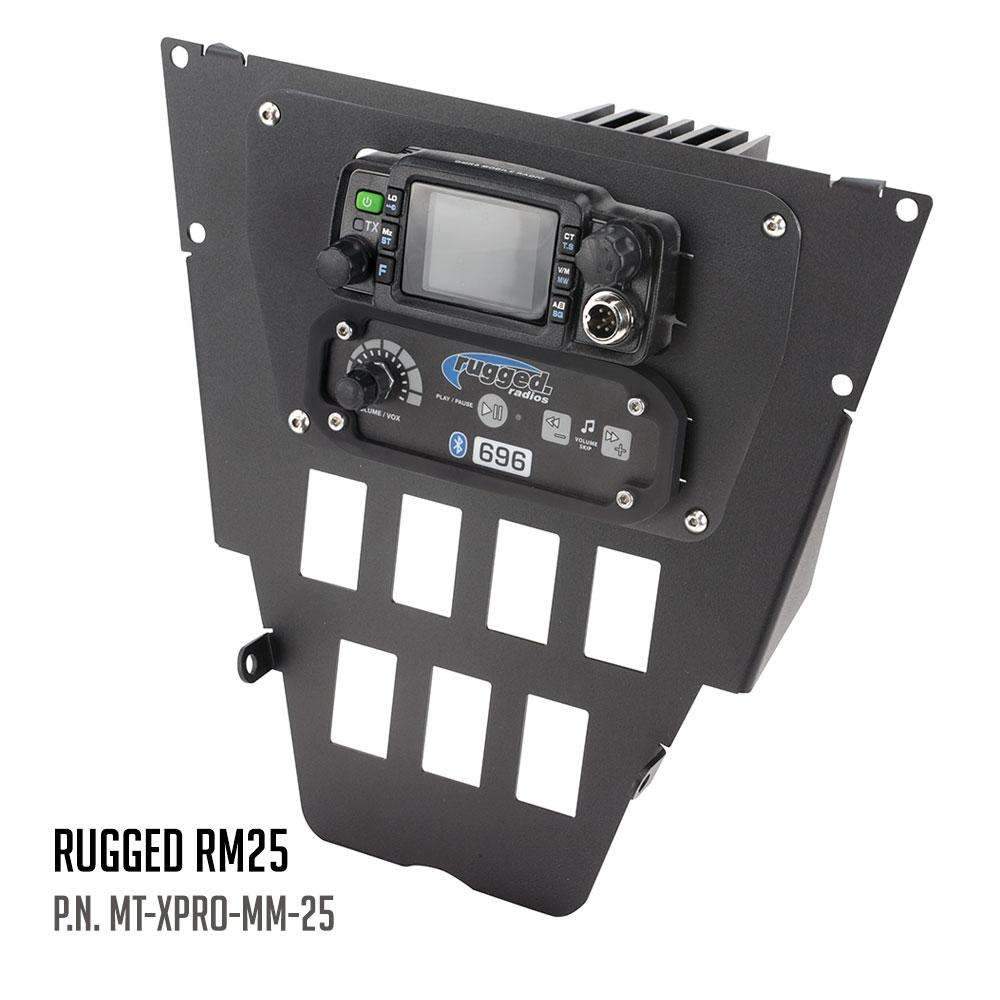 Rugged Polaris Pro XP / Turbo R MultiMount Kit SxS Radios
