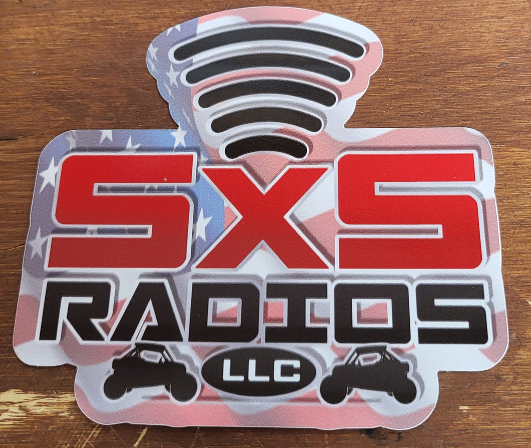 SXS RADIOS STICKERS