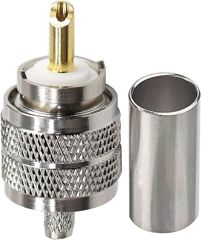 Crimp On UHF Antenna Connector – SxS Radios