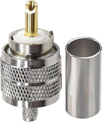 Crimp On UHF Antenna Connector