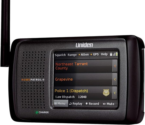 Uniden HomePatrol-2 Color Touchscreen Scanner with TrunkTracker V/S/A/M/E, APCO P25, Emergency Alerts - Covers USA and Canada