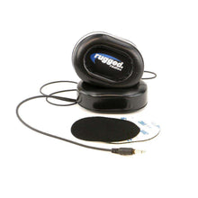 Alpha Audio Speaker Pods - Velcro Mounting and Gel Ear Pods - Stereo & Mono 3.5mm