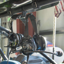 Rugged Dual Headset Hanger with Bar Mount