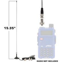 Magnetic Mount Dual Band Antenna for Rugged Handheld Radios