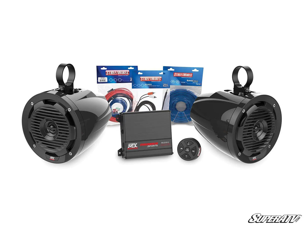 MTX UNI-1 AMPLIFIER AND ROLL CAGE SPEAKER KIT – SxS Radios