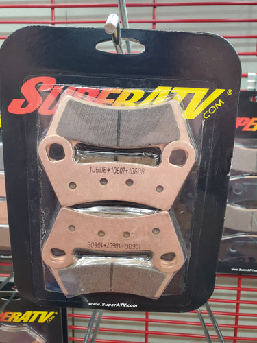 Super Atv Polaris Brake Pads BP-P-007