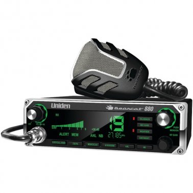 40-Channel Bearcat 880 CB Radio with 7-Color Display Backlighting