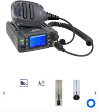 Super Sport Bluetooth Intercom Bundle with BTH headsets and 25w Gmrs radio