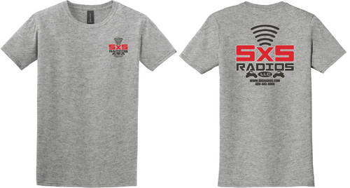 SXS RADIOS TSHIRT- Sport Grey