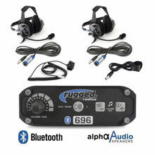 Rugged 2 Person - RRP696 Gen1 Bluetooth Intercom System with Ultimate Headsets - Overstock Special