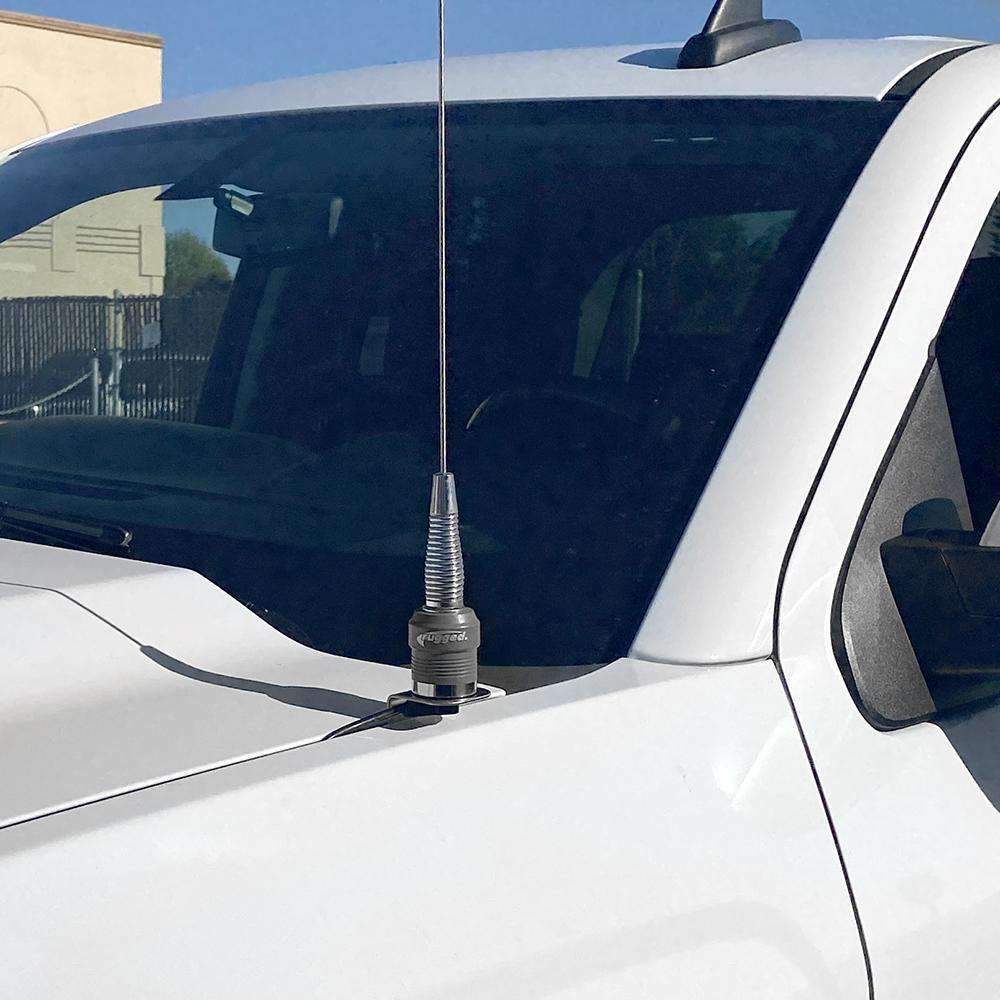 Fender Radio Rugged Fender Antenna Mount for Chevrolet Silverado and GMC Sierra ...