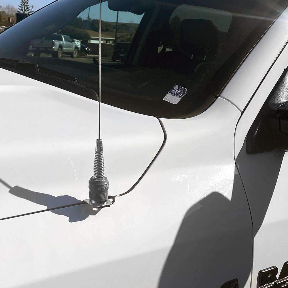 Rugged Fender Antenna Mount for Dodge Ram SxS Radios