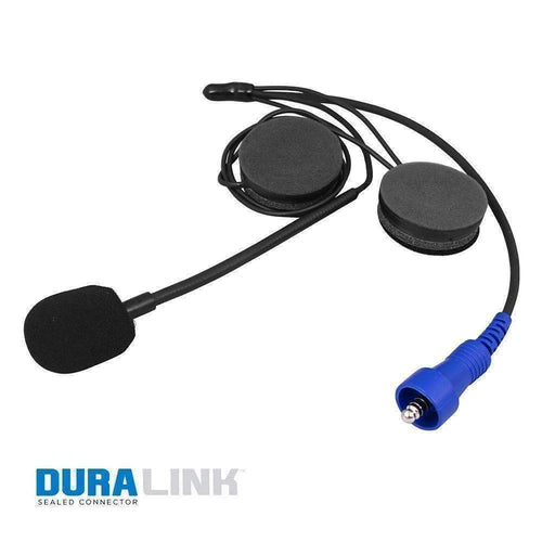 Rugged OFFROAD Wired Helmet Kit with Alpha Audio Speakers & Mic