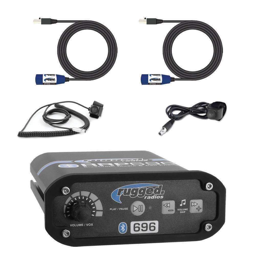 Rugged RRP696 2 Person Bluetooth Intercom Builder Kit - Clearance