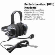 Super Sport Bluetooth Intercom Bundle with BTH headsets and 25w Gmrs radio