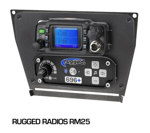 Rugged Polaris RZR PRO XP, RZR Turbo R, and RZR PRO R Dash Mount Radio and Intercom